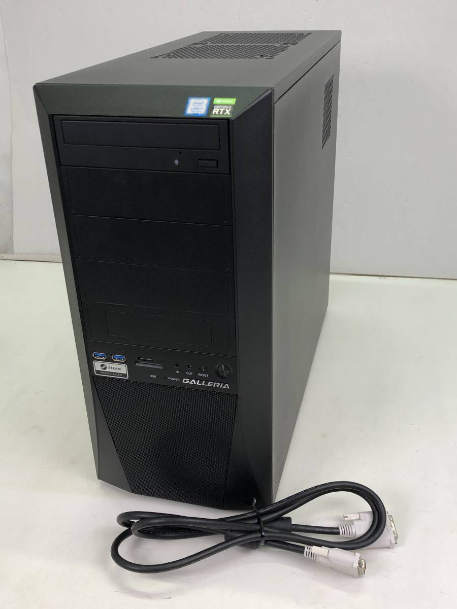 3058ガレリア ゲーミングPC i7-9700 3.00GHz 16GB 1TB+HDD