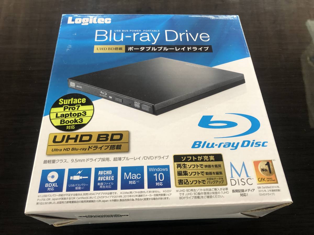 ブルーレイドライブ : 外付け ロジテック - USB3.0 ポータブル