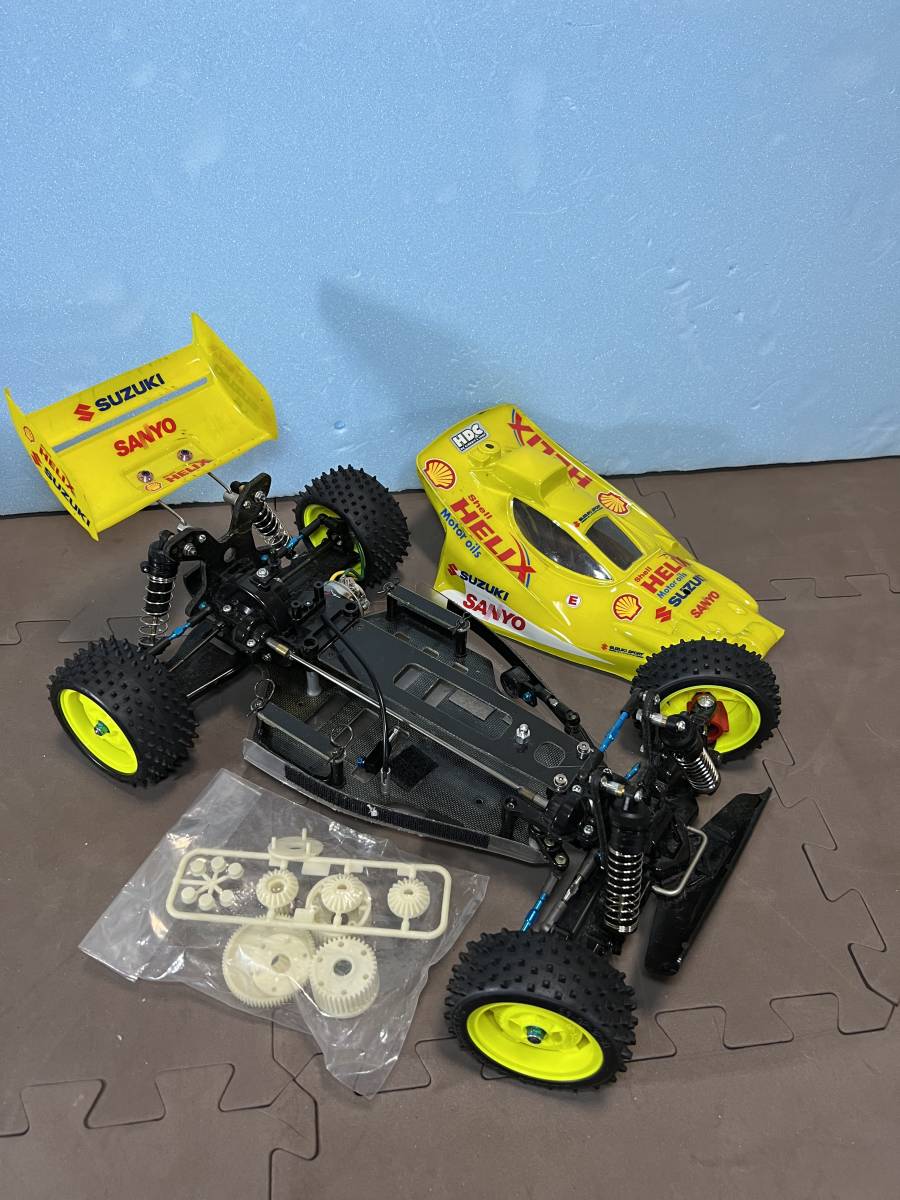 1/10 タミヤ スズキSX4 WRC スペアボディ（塗装済み、ステッカー貼付