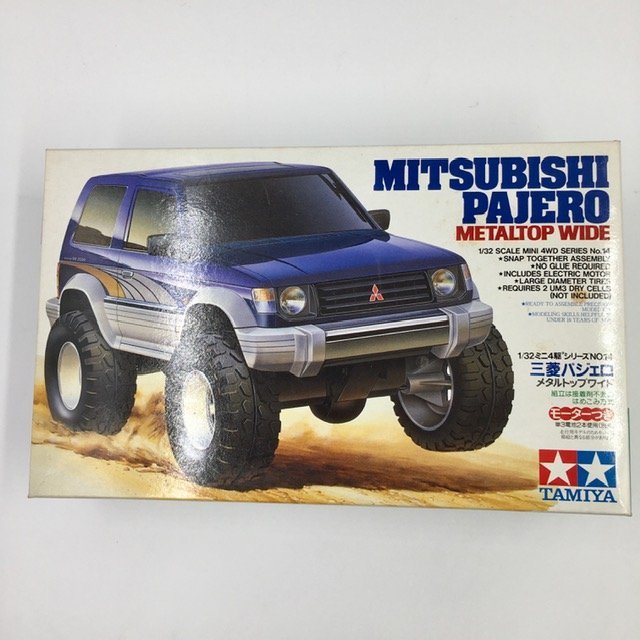 100%新品，送料無料 未組立 TAMIYA タミヤ ITEM No.19014 1/32 ミニ四駆シリーズ No.14 三菱パジェロメタルトップワイド ONDAWARA 恩田原 日本製(ミニ四駆)｜売買されたオークション情報、yahooの商品情報をアーカイブ公開 - ミニ四駆