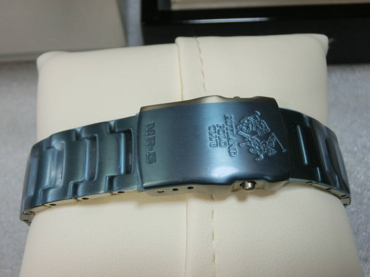 ☆G-SHOCK MR-G Rutland Polo Club チタン (MRG-130TGR-7A) 新同 (G