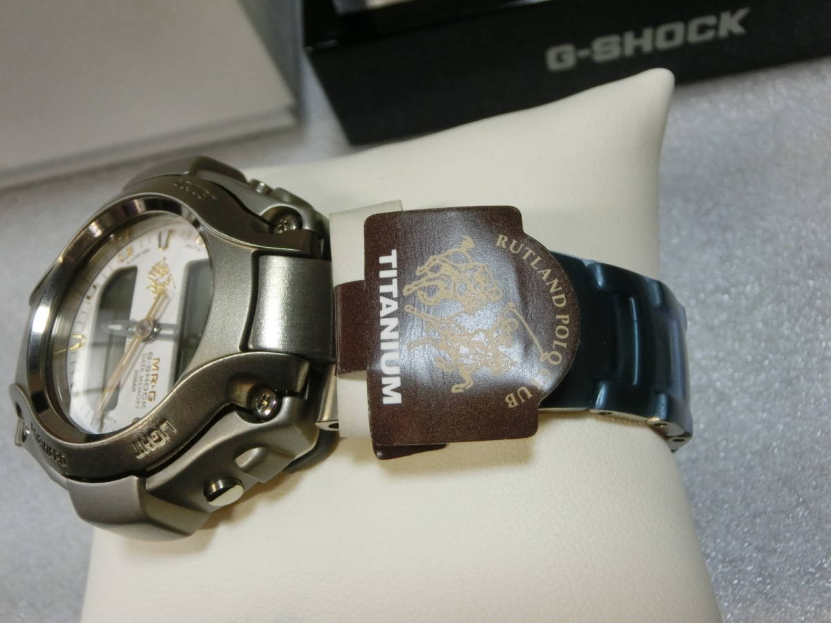 ☆G-SHOCK MR-G Rutland Polo Club チタン (MRG-130TGR-7A) 新同 (G