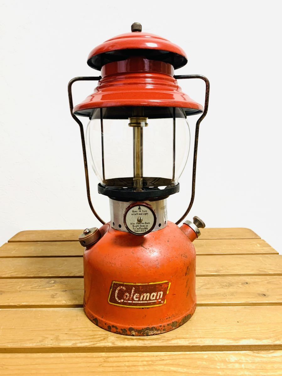 コールマン 200A ランタン 燃焼絶好調1955年6 ランタン（イエロー