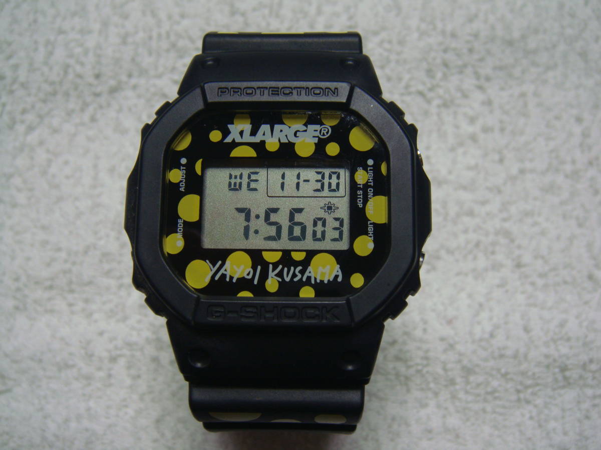 ☆G-SHOCK☆草間彌生☆YAYOI KUSAMA×XLARGE☆エクストララージ☆CASIO