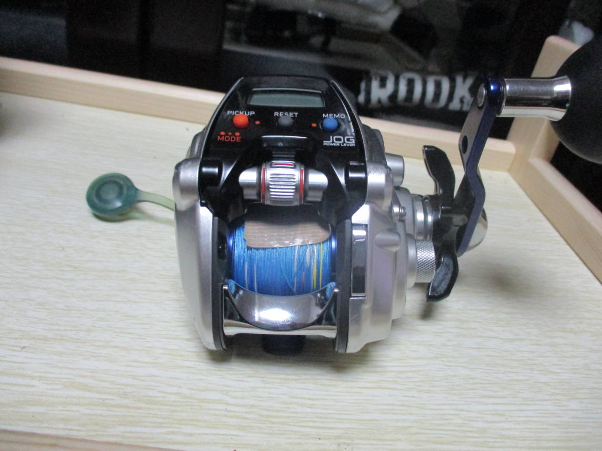 ダイワ シーボーグ 150-J 使用距離32.3キロ 使用時間94時間 シーボーグ
