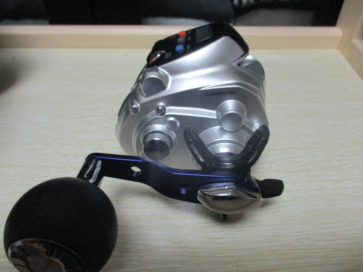 ダイワ シーボーグ 150-J 使用距離32.3キロ 使用時間94時間 シーボーグ