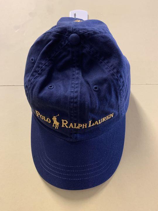 Polo ralph ラルフ ローレン キャップ ネイビー クレストエンブロイ