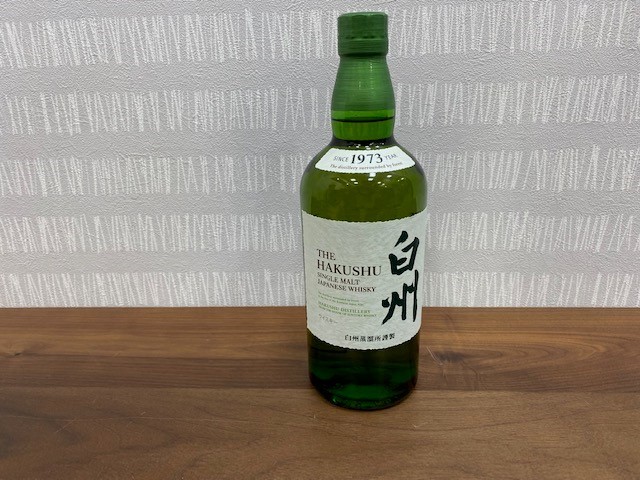 未開栓】白州 サントリーシングルモルトウイスキー 700ml ◇8166 お一