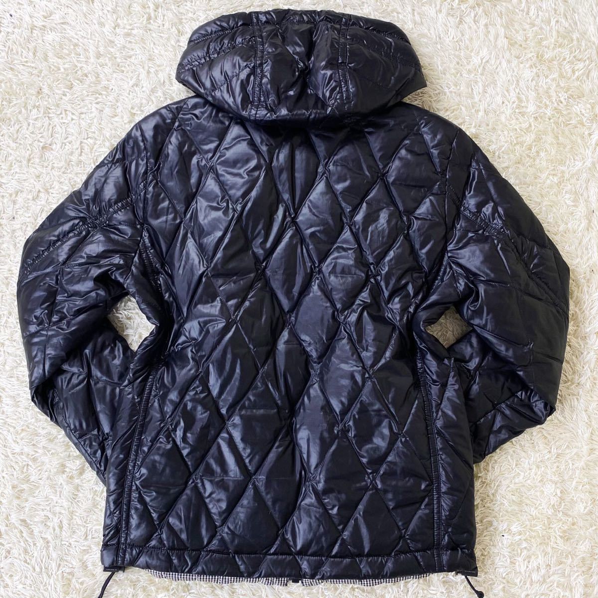 バーバリーブラックレーベル『変幻自在』BURBERRY BLACK LABEL ダウン 