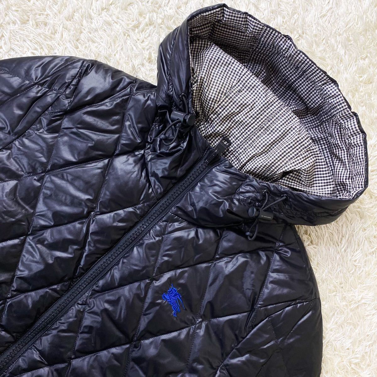バーバリーブラックレーベル『変幻自在』BURBERRY BLACK LABEL ダウン 