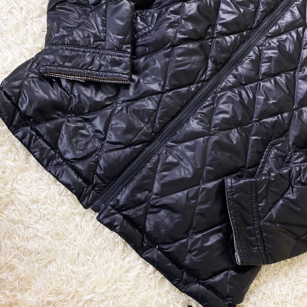 バーバリーブラックレーベル『変幻自在』BURBERRY BLACK LABEL ダウン 
