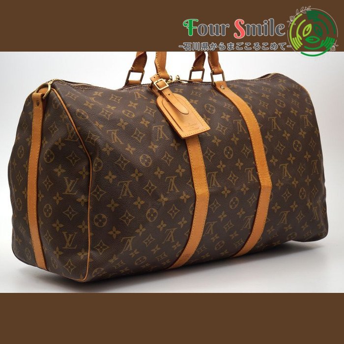 ルイヴィトン ボストンバック 極美品】ルイヴィトン Louis Vuitton モノグラム キーポル バンド