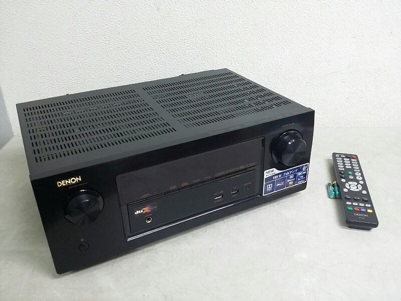 難あり DENON デノン AVアンプ AVR-X2200W 2015年製 7.2ch Dolby Atmos