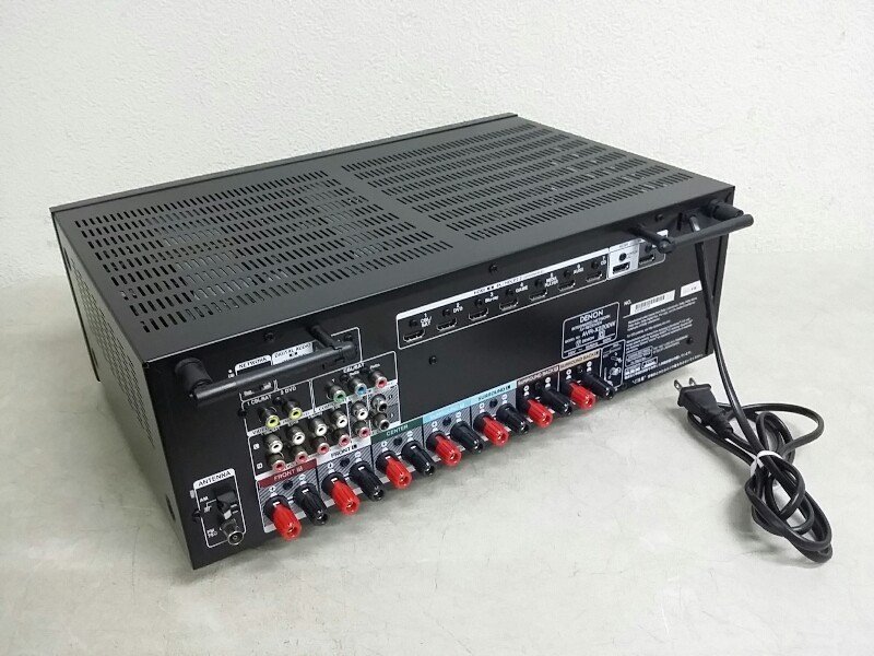 難あり DENON デノン AVアンプ AVR-X2200W 2015年製 7.2ch Dolby Atmos