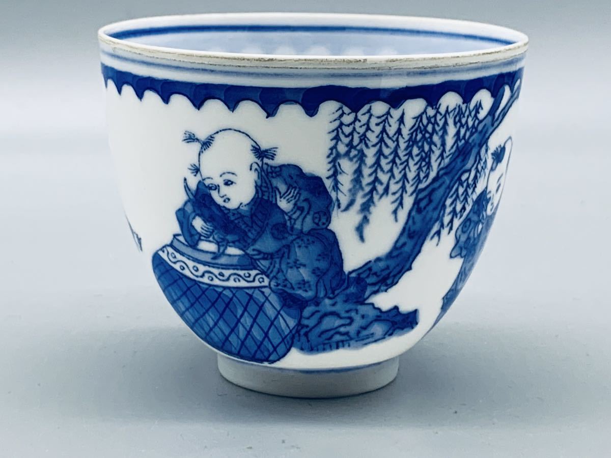 美術品・アンティーク・コレクション 美品 中国 景徳鎮製 高級 青花竜鉢