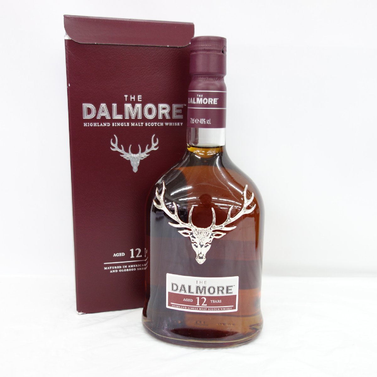 1円~ 未開栓 DALMORE ダルモア 12年 ウイスキー 700ml 40% 箱付