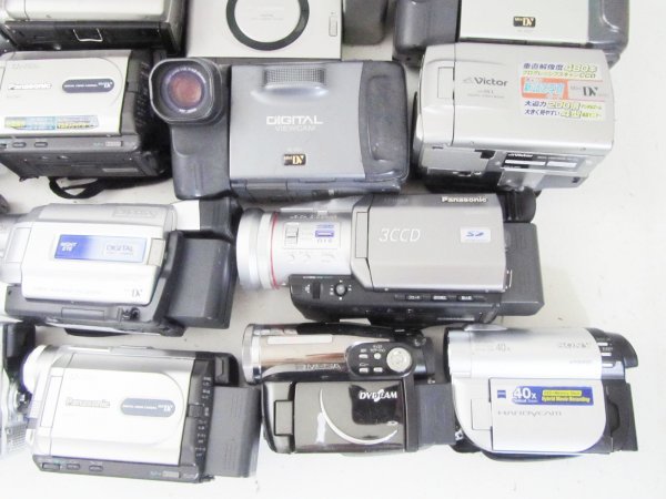 J994〕 ジャンク 8mm miniDV デジタル ビデオ カメラ（Canon SONY