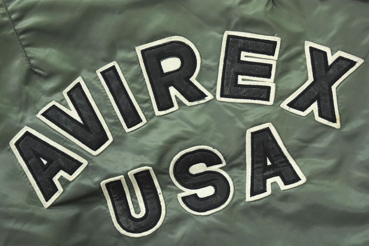 【希少XL】 AVIREX USA バックロゴ MA-1 ジャケット アーチロゴ 希少XL】 AVIREX USA バックロゴ MA-1 ジャケット アーチロゴ 希少XL