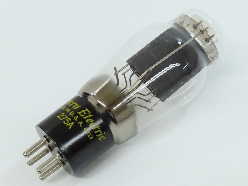低価，新作 Western Electric 275A 真空管1本 S/N 6813 ウエスタンエレクトリック 013773019m(真空管)｜売買されたオークション情報、yahooの商品情報をアーカイブ公開 - オークファン 真空管