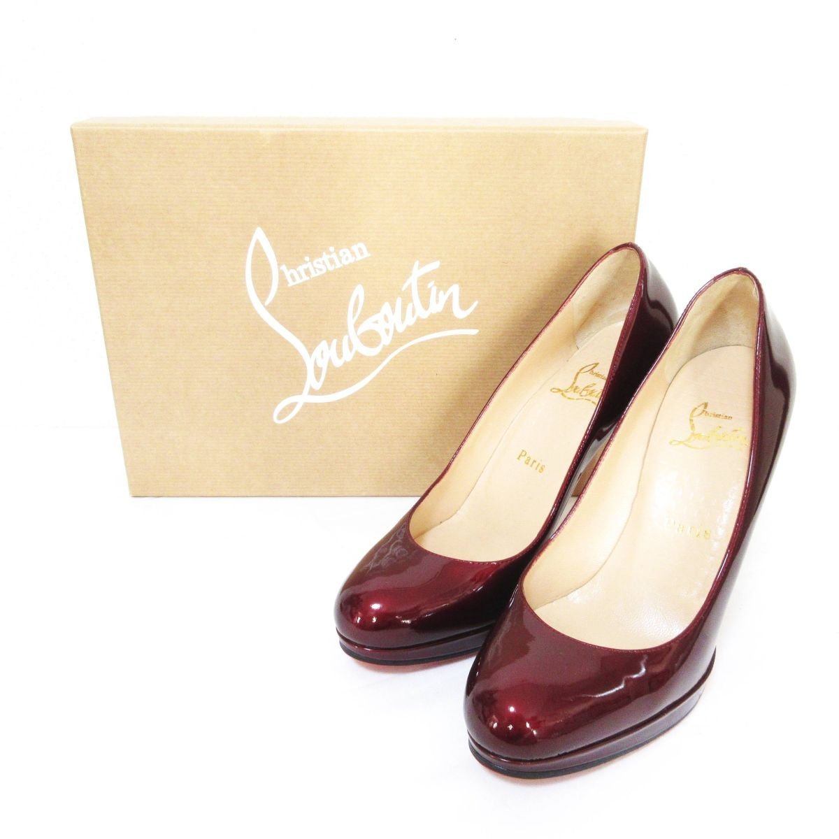 美品 Christian Louboutin クリスチャンルブタン NEW SIMPLE PUMP 120 
