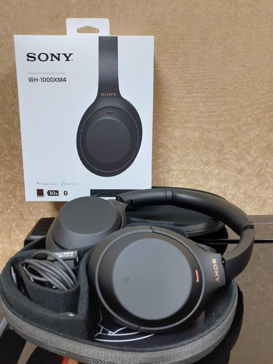 保証期間あり】SONY ノイズキャンセリングヘッドホン WH-1000XM4