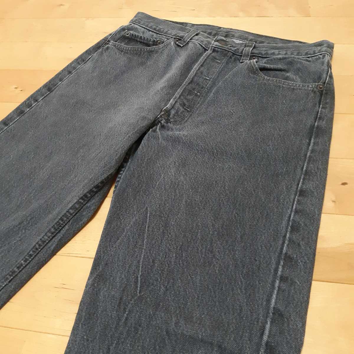 0 Levi's USA製 リーバイス ブラック 先染め 90s ゴールデンサイズ デニム 黒 先染めブラック 先染めの通販 90's Levis W36 先
