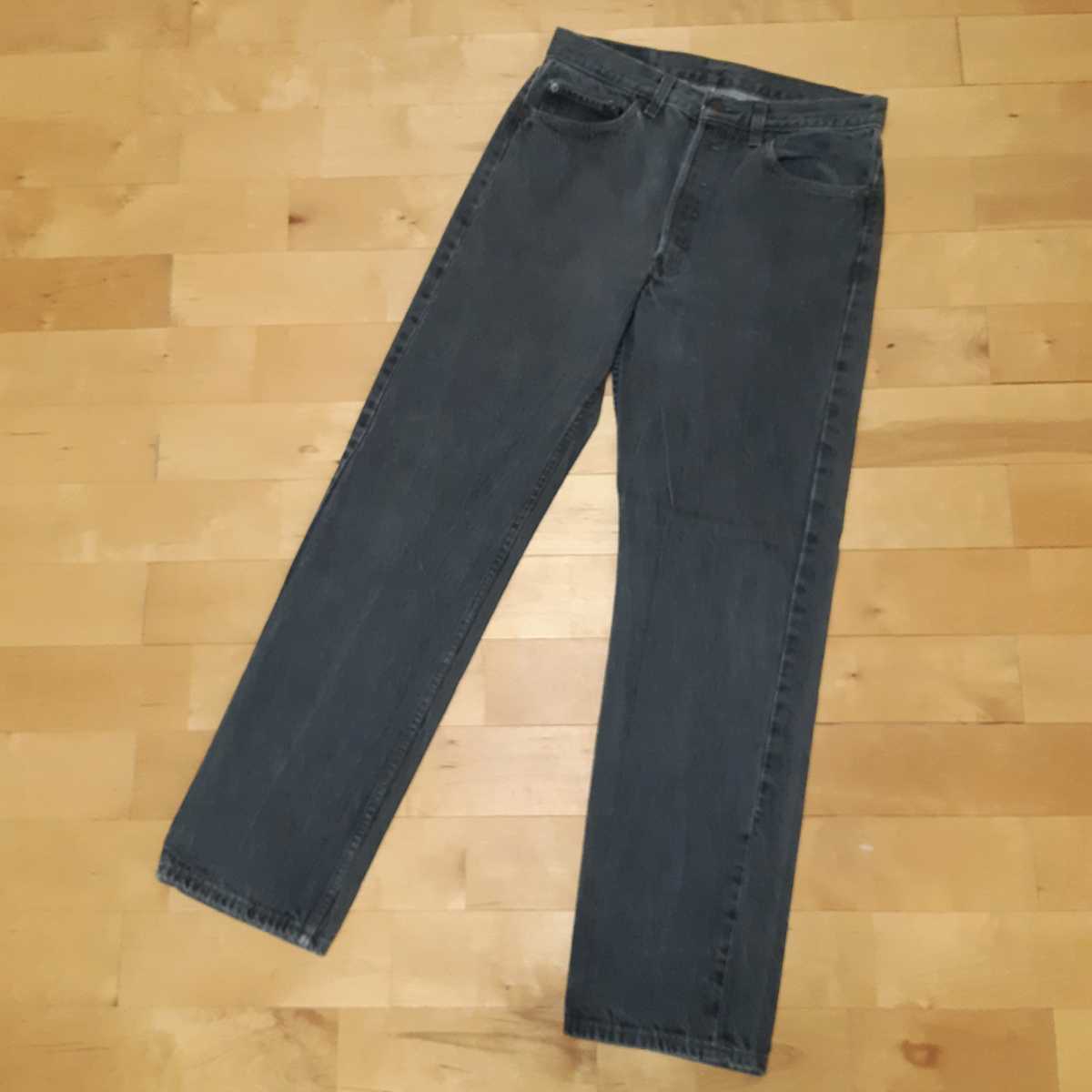 0 Levi's USA製 リーバイス ブラック 先染め 90s ゴールデンサイズ デニム 黒 先染めブラック 先染めの通販 90's Levis W36 先