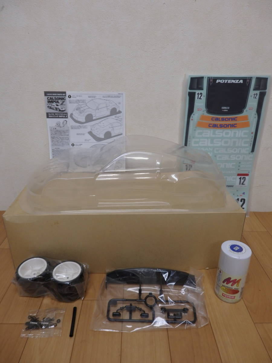 タミヤ 1/10 RCスペアパーツ カルソニック IMPUL Z 完成スペアボディ