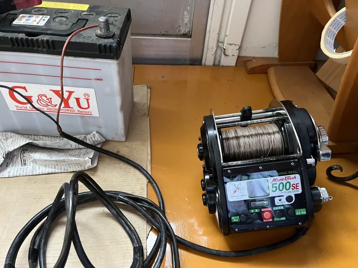 ミヤマエ ☆ Miya Epoch ミヤエポック 500SE ☆ DC12V 動作品