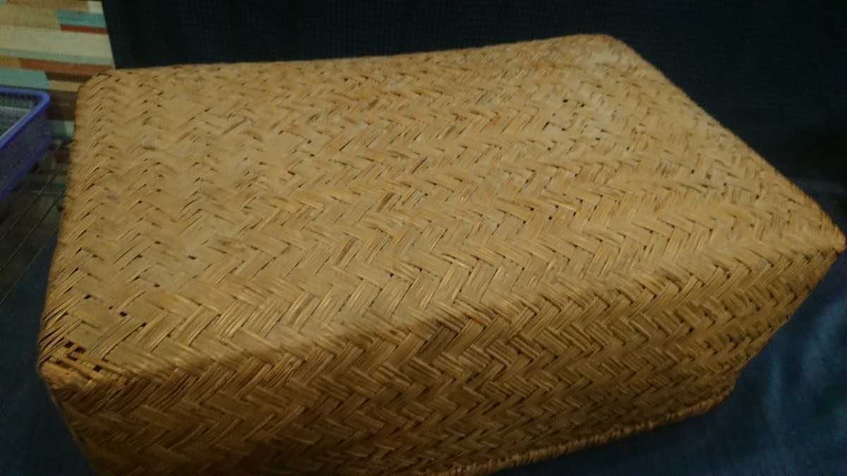 2個まとめ売り】昭和レトロ 柳行李 やなぎごおり つづら 古民具 古道具