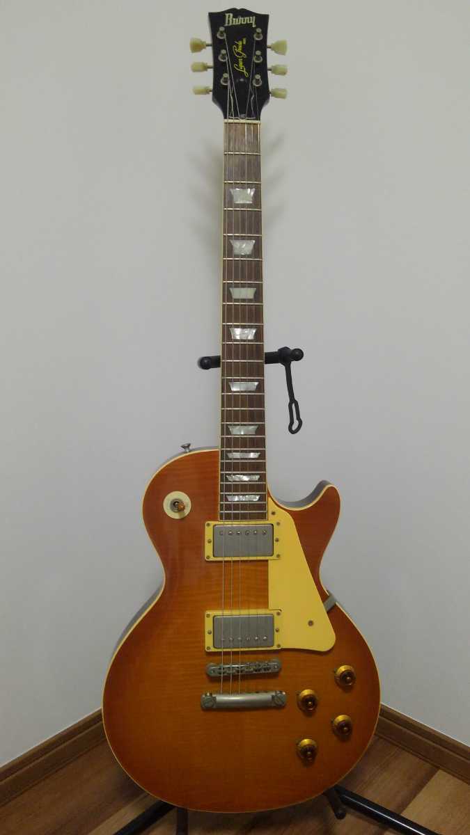 RLG-90 Burny VCS Les Paul 美品 良好 レスポール VH-1搭載 Standard Type