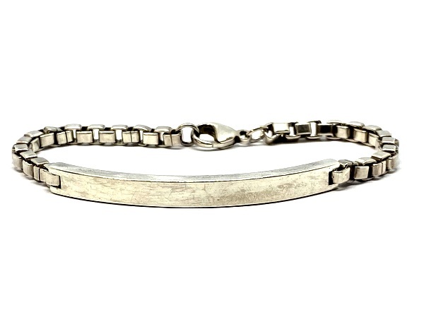 ティファニー リンク ベネチアン ID ブレスレット TIFFANY&Co