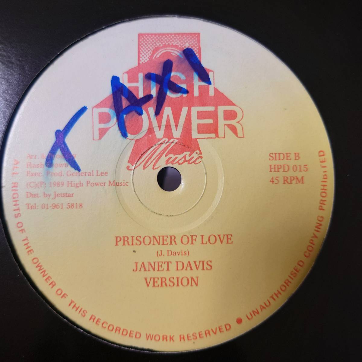 【新品，限定SALE】 レア Janet Lee Davis - Prisoner Of Love / 超激ヤバ哀愁系 // High Power Music 12inch / Lovers(レゲエ)｜売買されたオークション情報、yahooの商品情報をアーカイブ公開 - オークファン レゲエ