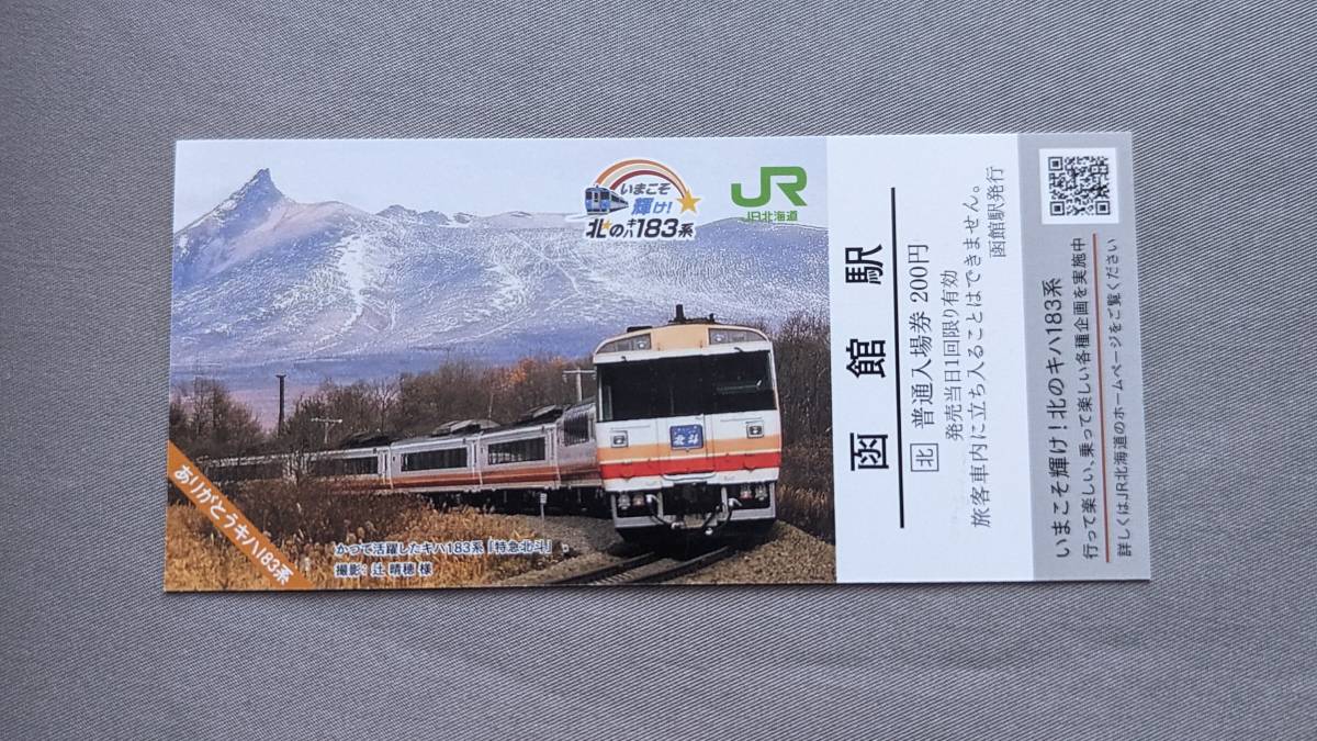 特急ニセコ号 183系 ノースレインボーエクスプレス ラストラン ◇乗車