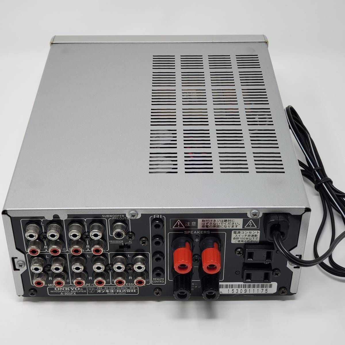 ONKYO INTEC 205 A-905FX オンキョー デジタルアンプ 中古 C-705FXも出品中 ONKYO A-905FX INTEC205 INTEC205（A-905FX A-905FXプリメインアンプ C
