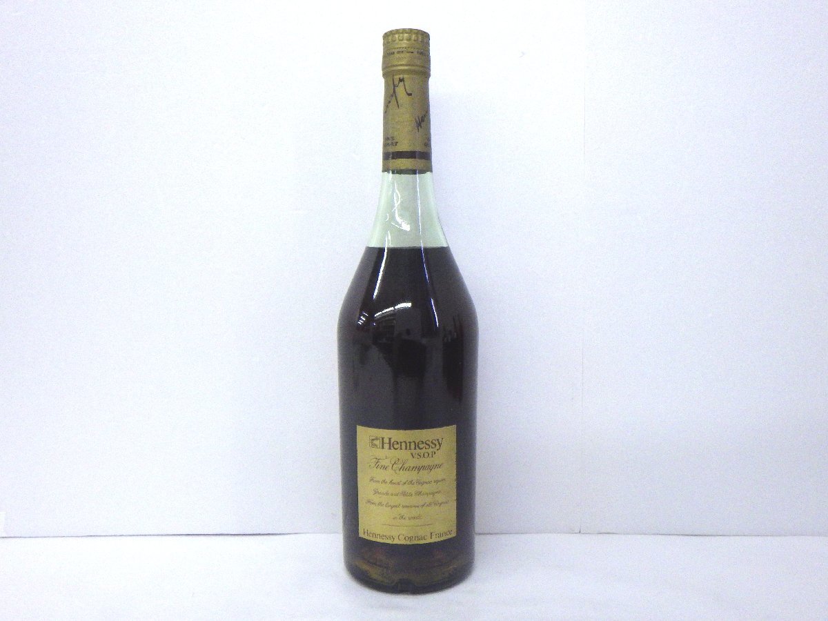古酒 未開栓 HENNESSY ヘネシー VSOP Fine Champagne ゴールドラベル 