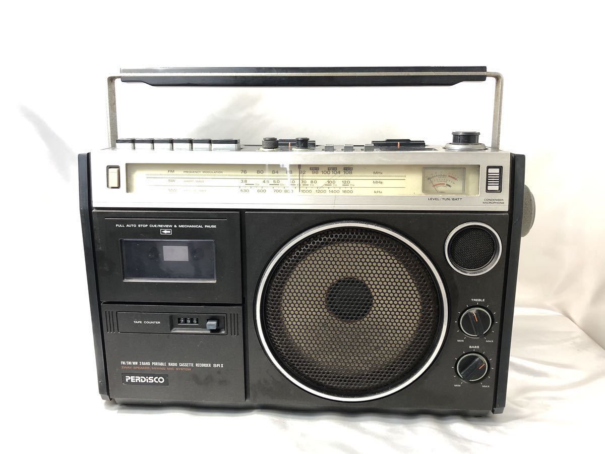 日立 FM⁄SW⁄MWラジオカセットテープレコーダー TRK-1280 HITACHI 日立