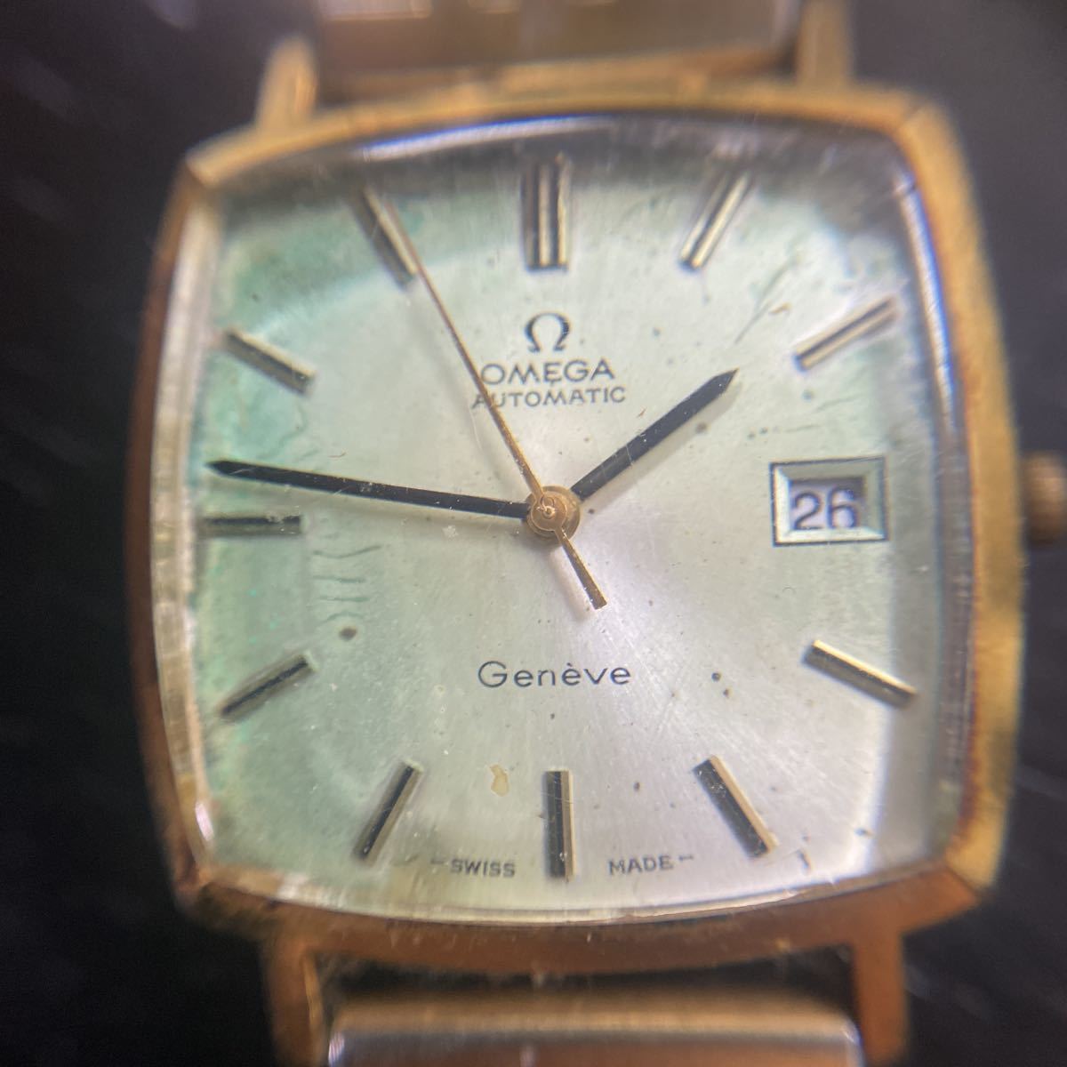 B　オメガ　OMEGA　腕時計　Geneve ジェネーブ　動作未確認 BオメガOMEGA腕時計Geneve ジェネーブ動作未確認 公式通販
