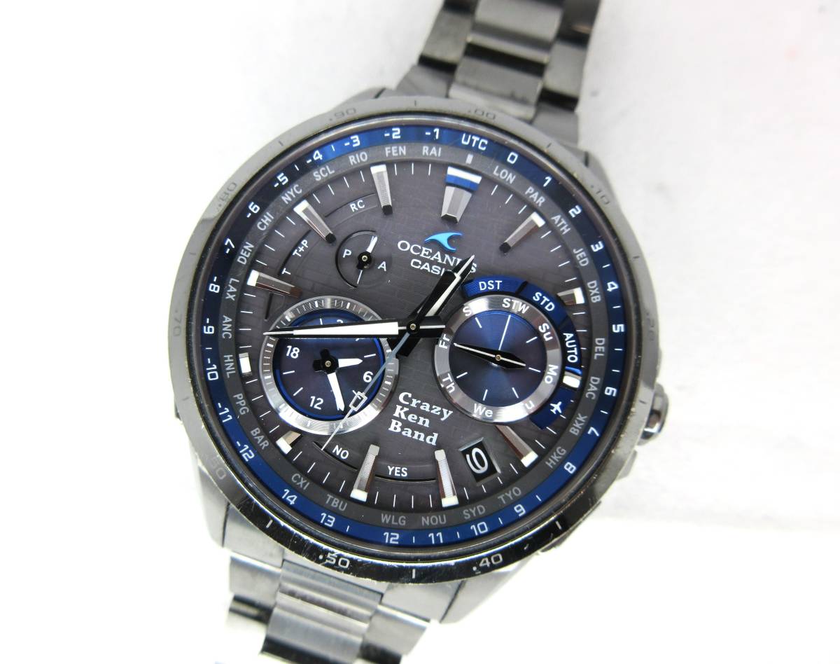 42) 売切 オシアナス GPS クレイジーケンバンド 横山剣 限定500個 OCW