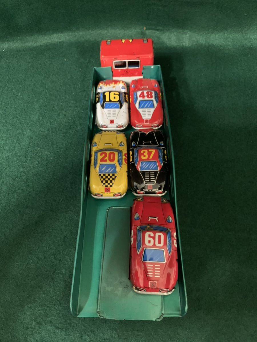 ☆ブリキ製 オートキャリア 光球商会 ミニカー 日本製 昔 トラック  