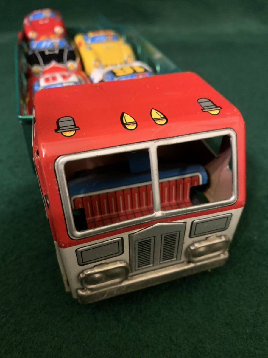 ☆ブリキ製 オートキャリア 光球商会 ミニカー 日本製 昔 トラック  