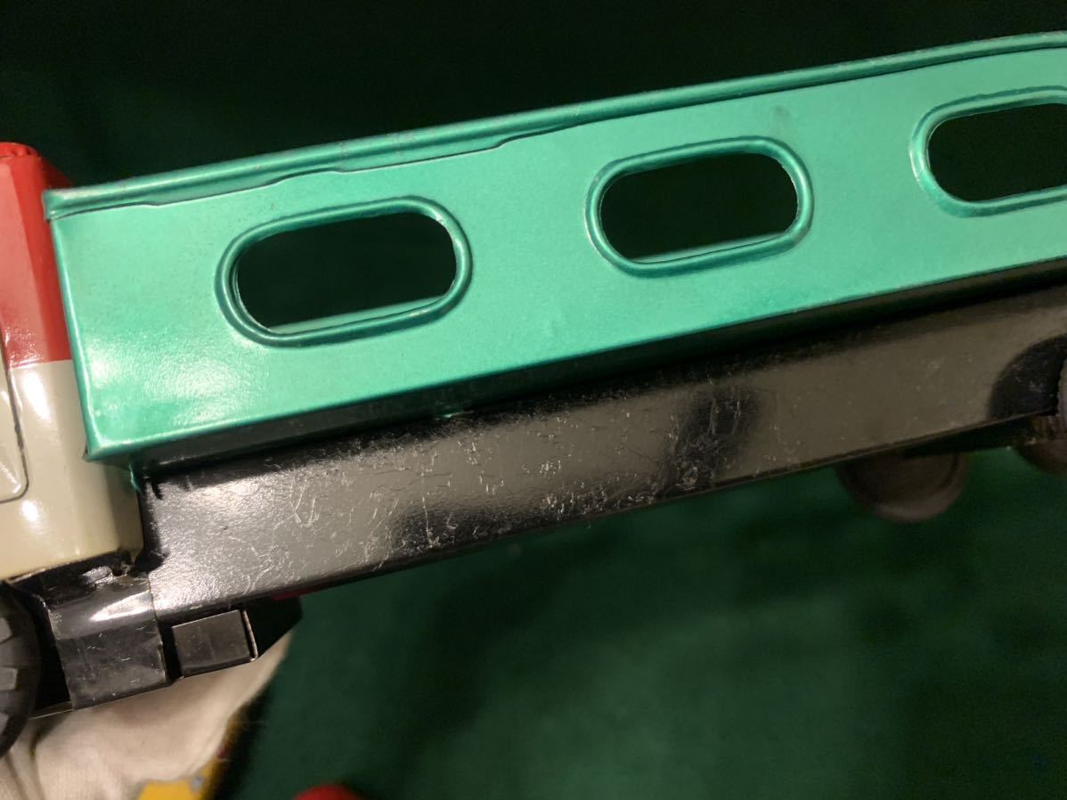 ☆ブリキ製 オートキャリア 光球商会 ミニカー 日本製 昔 トラック  