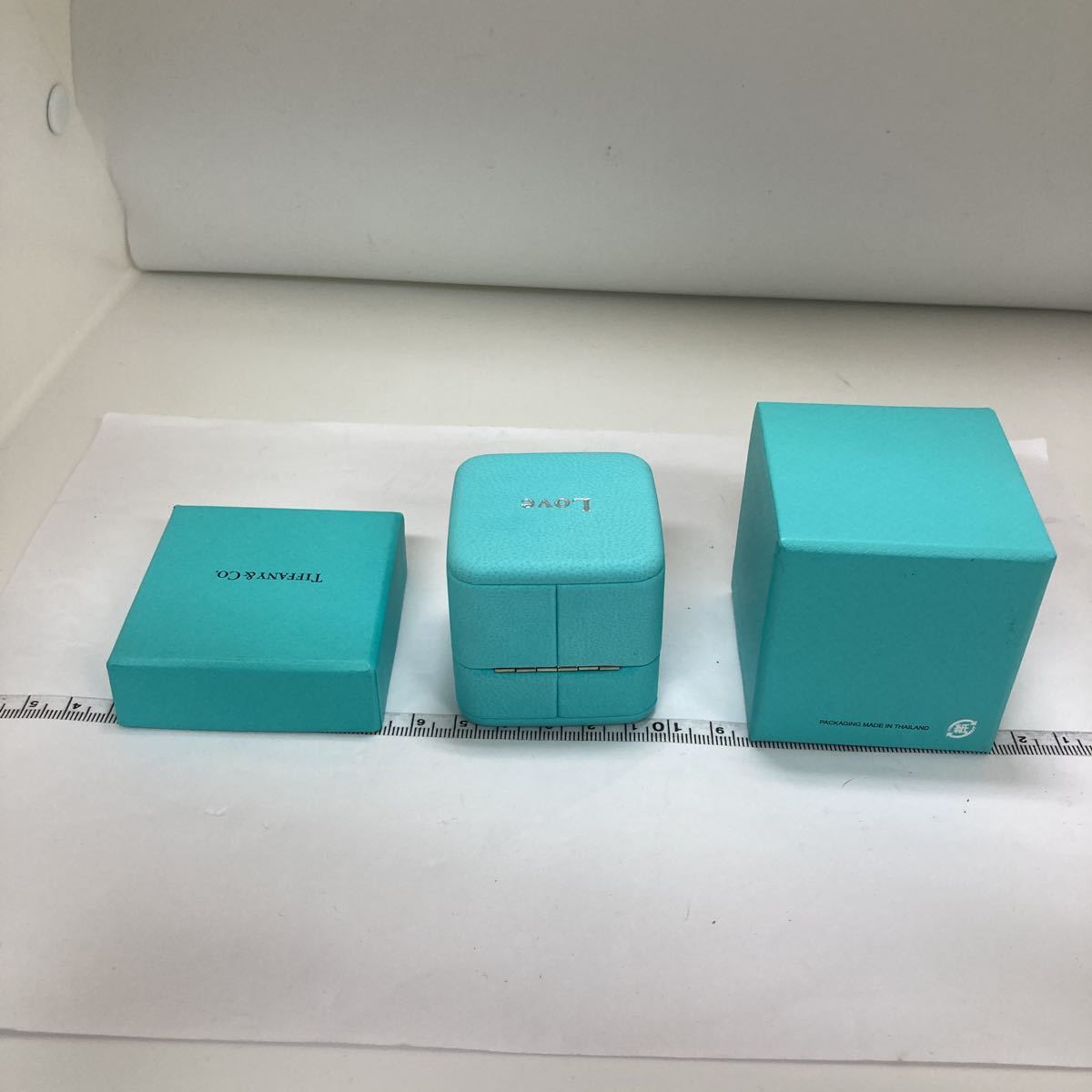 Tiffany リング 空箱4個セット 固けれ