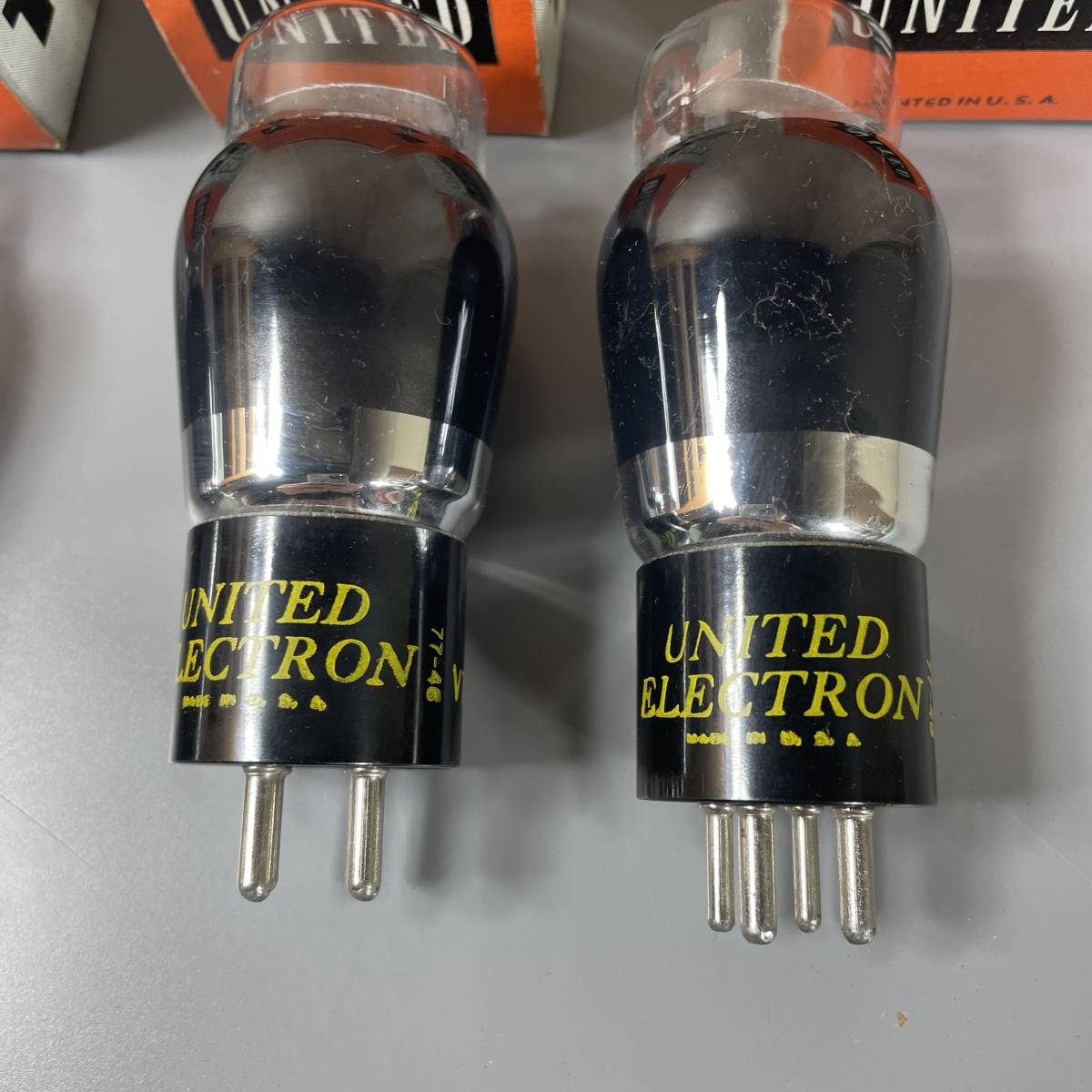 ☆UNITED ELECTRON VT-52 真空管 4本セット 9 (中古品・現状品・保管品