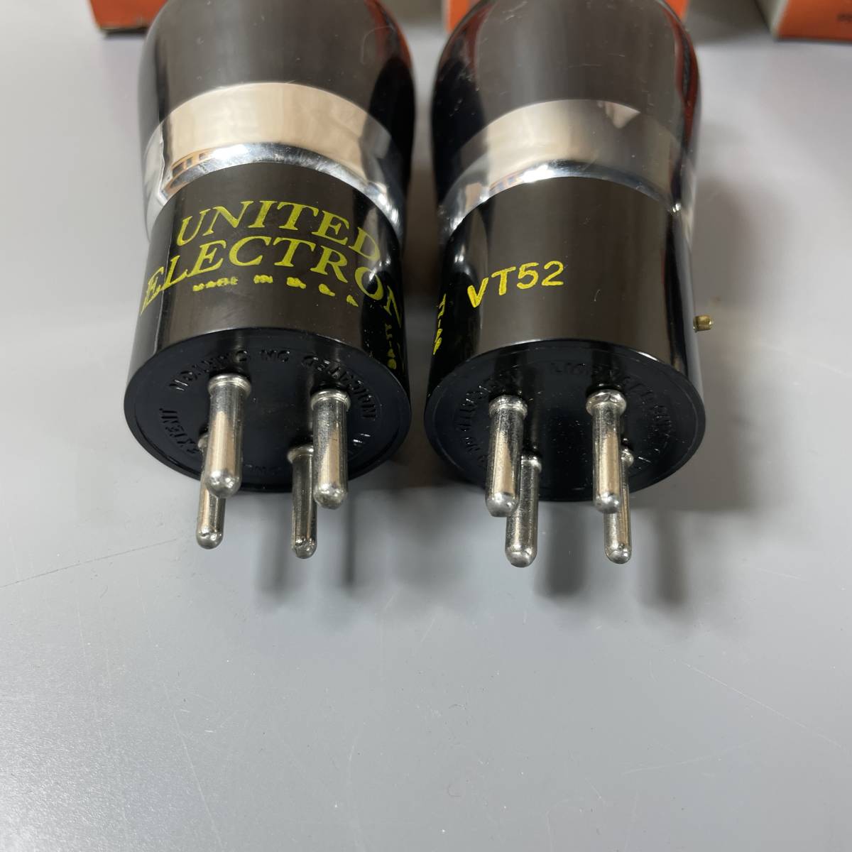 ☆UNITED ELECTRON VT-52 真空管 4本セット 9 (中古品・現状品・保管品