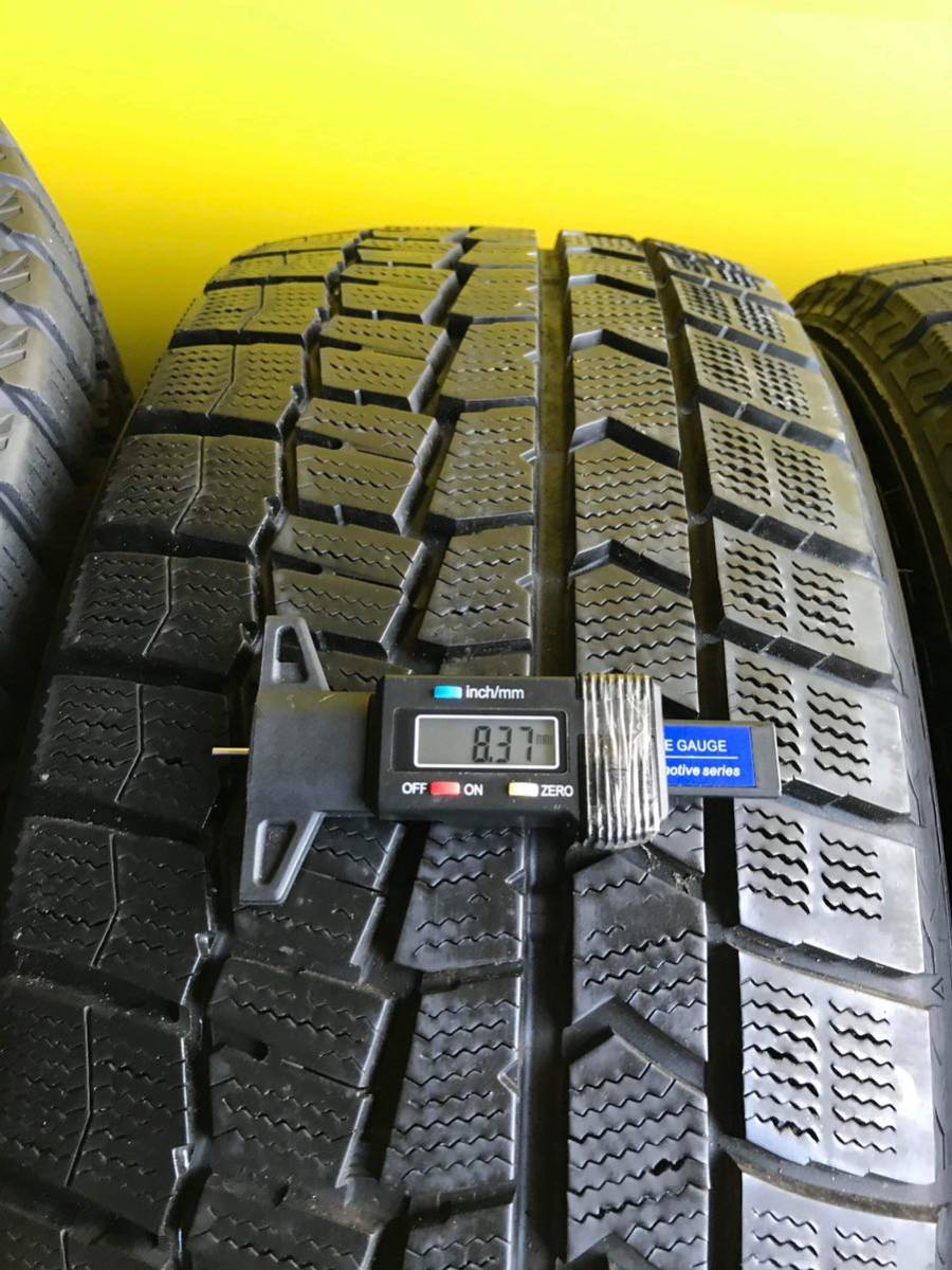[1311] 215/55R17 4本 スタッドレスタイヤ ダンロップ WINTER MAXX02 2019年