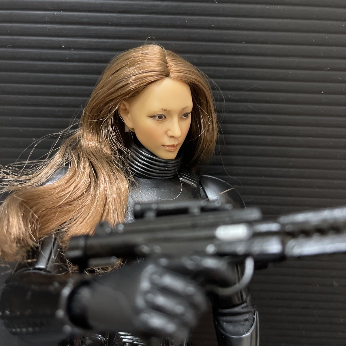 1/6 カスタムドール リアルヘッド(クミック ？)&ボディ(RAH スター 