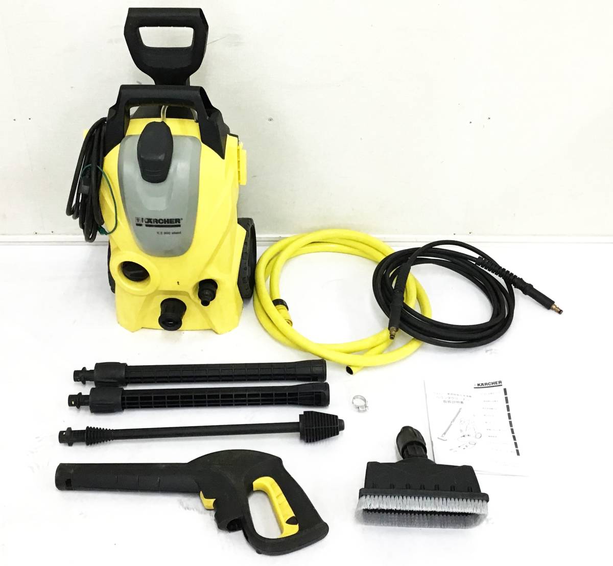 KARCHER K2 ベランダクリーナー 高圧洗浄機 1.601-442.0 50Hz 東日本 取説 水道ホース付 電動工具 掃除 清掃 家庭用 ケルヒャー