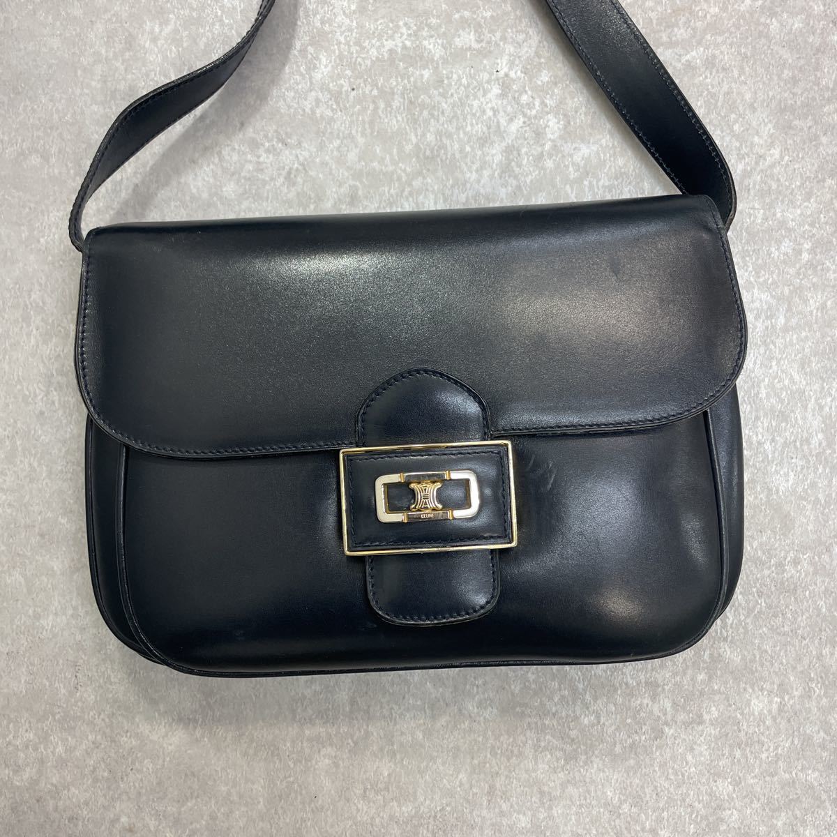 セリーヌ マカダム ショルダーバッグ CELINE ヴィンテージ オールド 