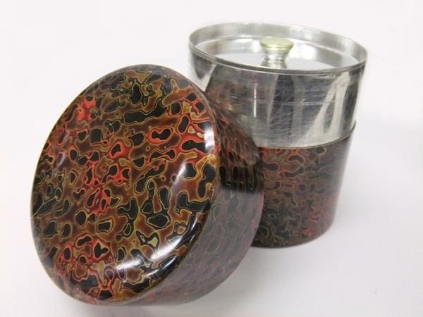 津軽塗】伝統工芸品 茶ひつ 茶筒 茶さじ 茶托 湯呑み 合計14点 格安
